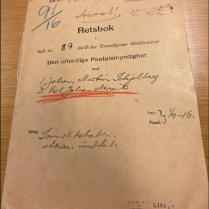 The court documents of the archives of the Trondheim Police Chamber are located at the State Archives in Trondheim, and give a detailed picture of the case, including Karl and Johan's own thoughts and reflections. 