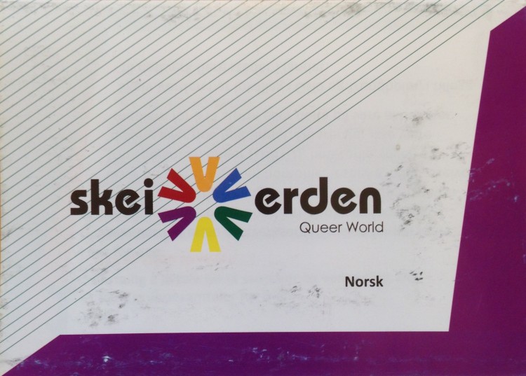 Brosjyre fra Skeiv verden, mottatt under Oslo Pride 2015