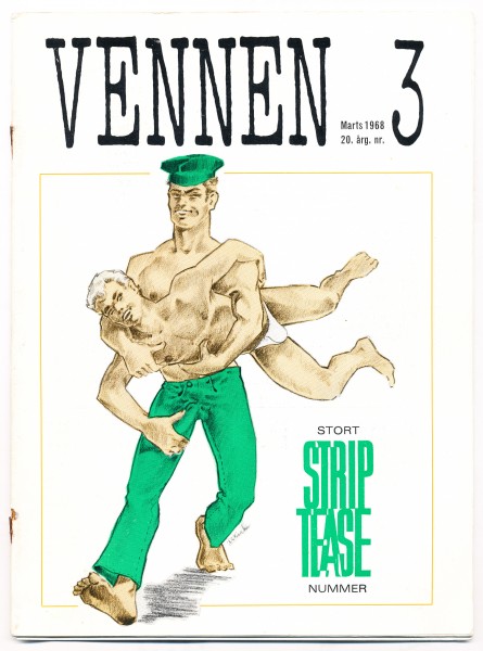 Forsiden til Vennen nr 3 1968, 20. årgang.