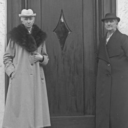 Hanna Brummenæs og Bertha Torgersen. Foto: Haugalandsmuseet